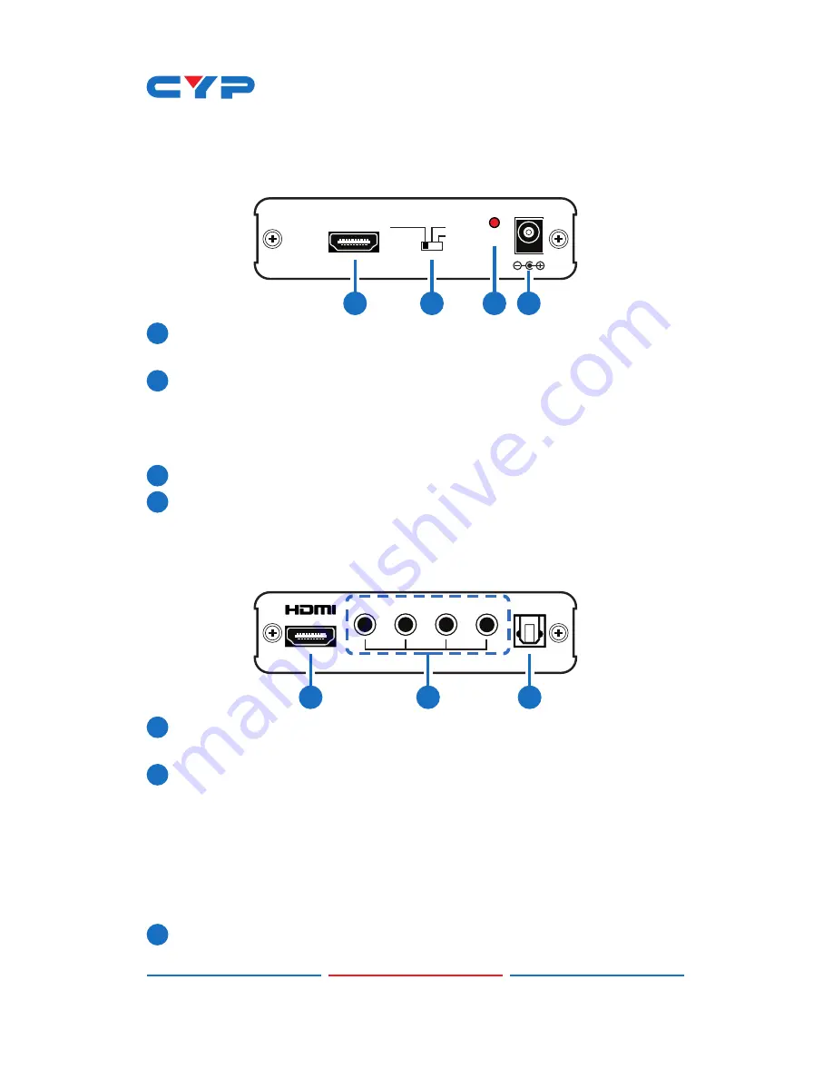 CYP CLUX-11SA Operation Manual Download Page 8