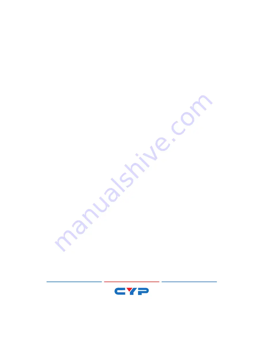 CYP CLUX-11SA Operation Manual Download Page 12