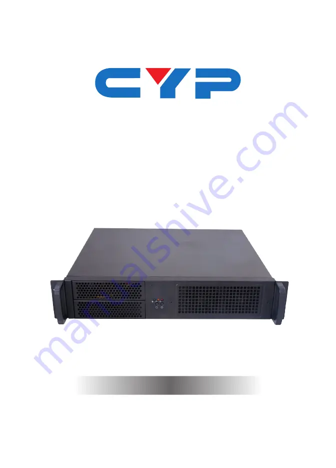 CYP CP-MHD421 Operation Manual Download Page 1