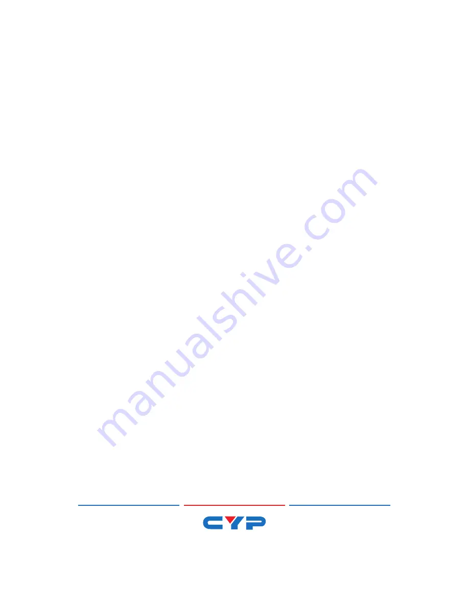 CYP CPLUS-V4E Operation Manual Download Page 16