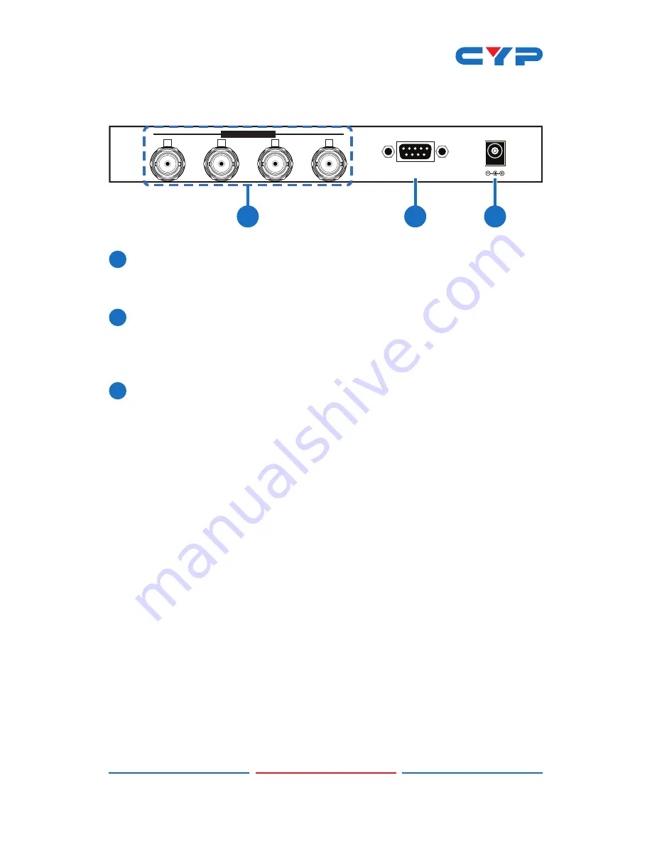 CYP CSDI-42 Operation Manual Download Page 9