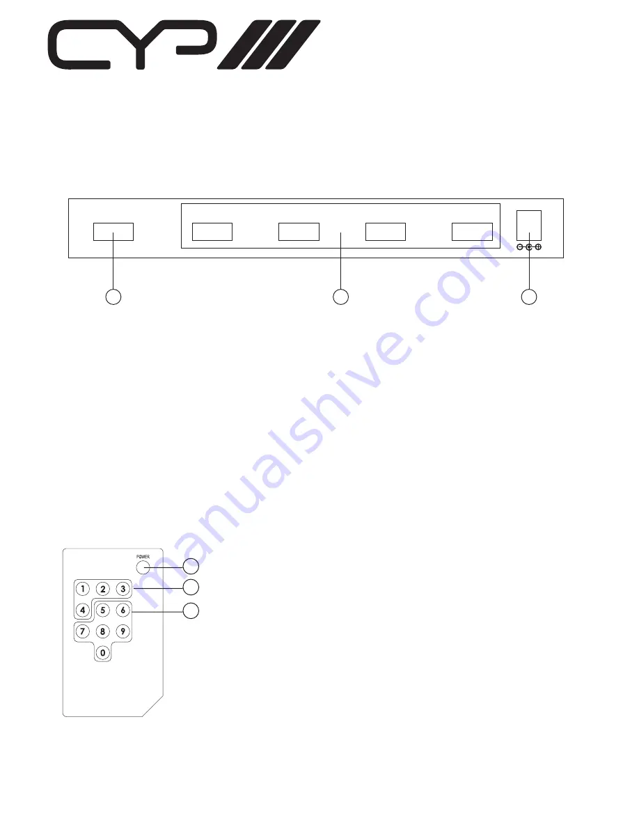 CYP EL-41SY Operation Manual Download Page 5