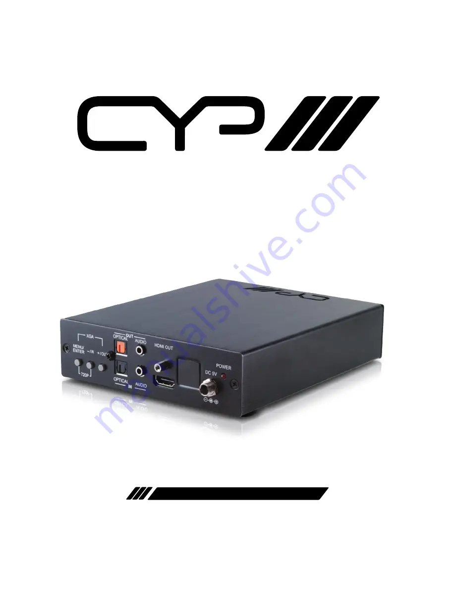 CYP EL-5400D Operation Manual Download Page 1