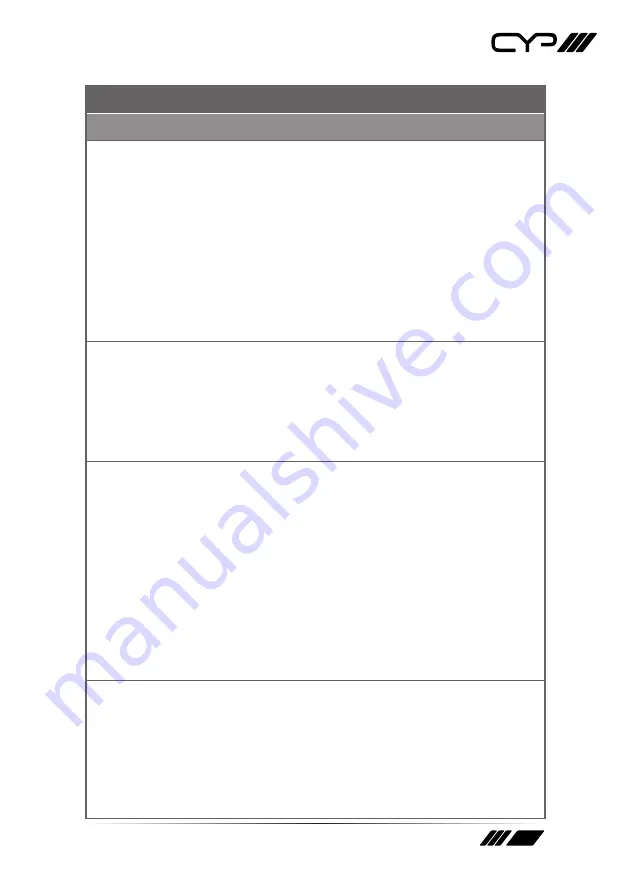 CYP EL-M31TT-4K22 Operation Manual Download Page 25