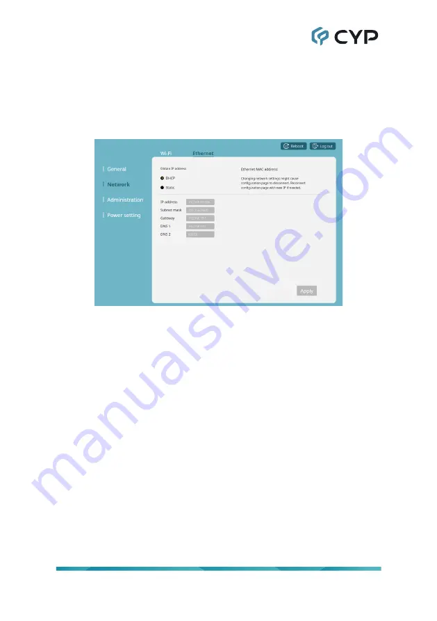 CYP Hyshare Pro Operation Manual Download Page 19