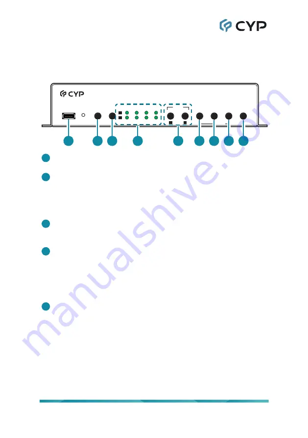 CYP MED-VPR-3420 Operation Manual Download Page 11