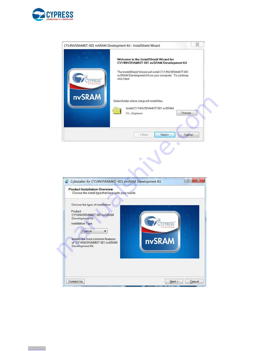 CYPRES CY14NVSRAMKIT-001 User Manual Download Page 12