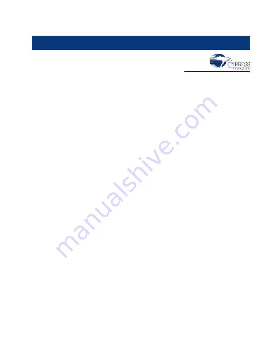 Cypress CapSense Express CY3280-MBR Manual Download Page 3