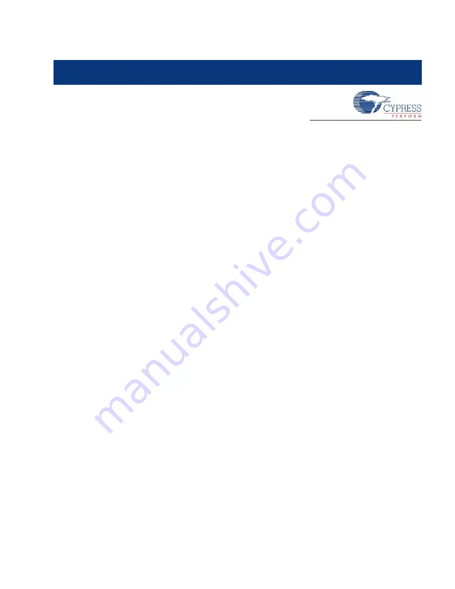 Cypress CapSense Express CY3280-MBR Manual Download Page 13