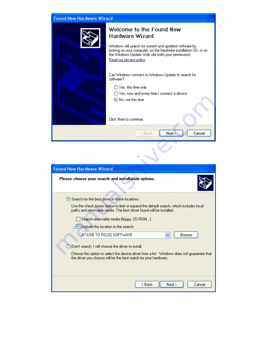 Cypress CLUX-UCEC Operation Manual Download Page 9