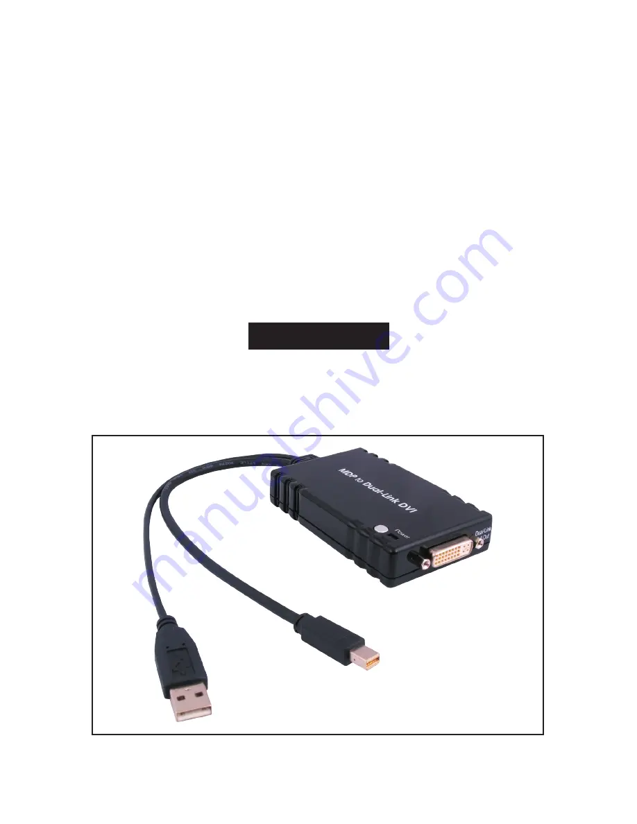 Cypress CMDP-DL2DVI Скачать руководство пользователя страница 1