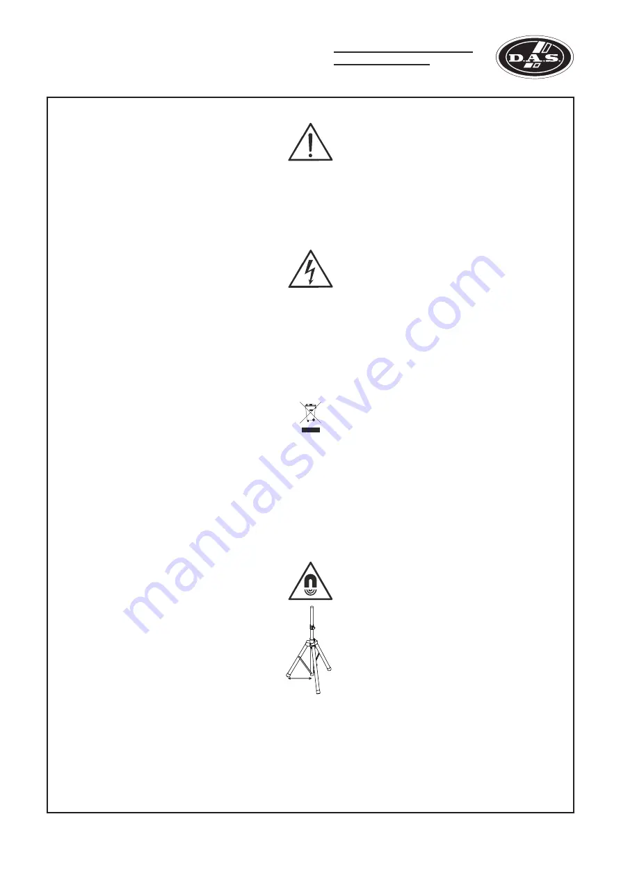 D.A.S. Altea Series User Manual Download Page 3