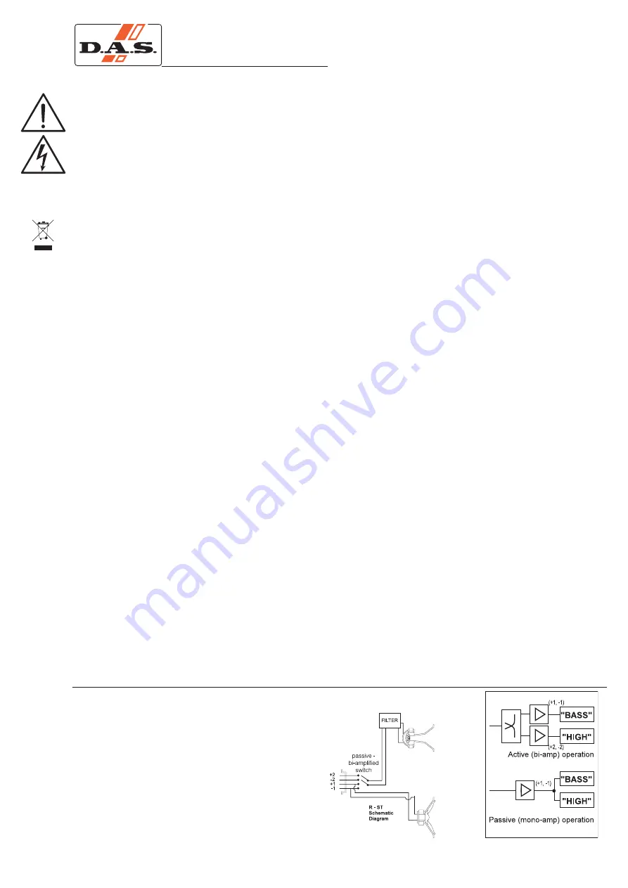 D.A.S. SM-12A User Manual Download Page 2