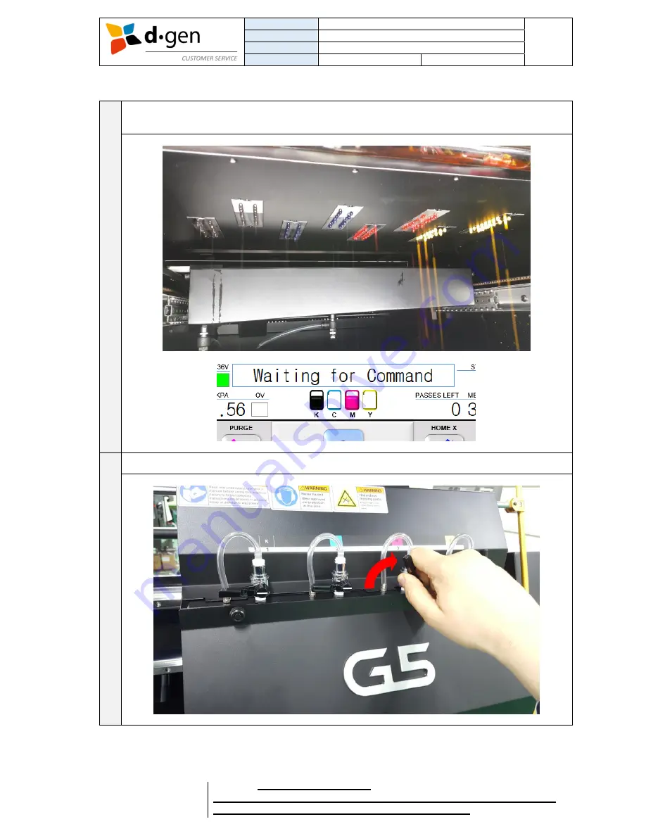 d.gen Teleios Grande G5 Operator'S Manual Download Page 52