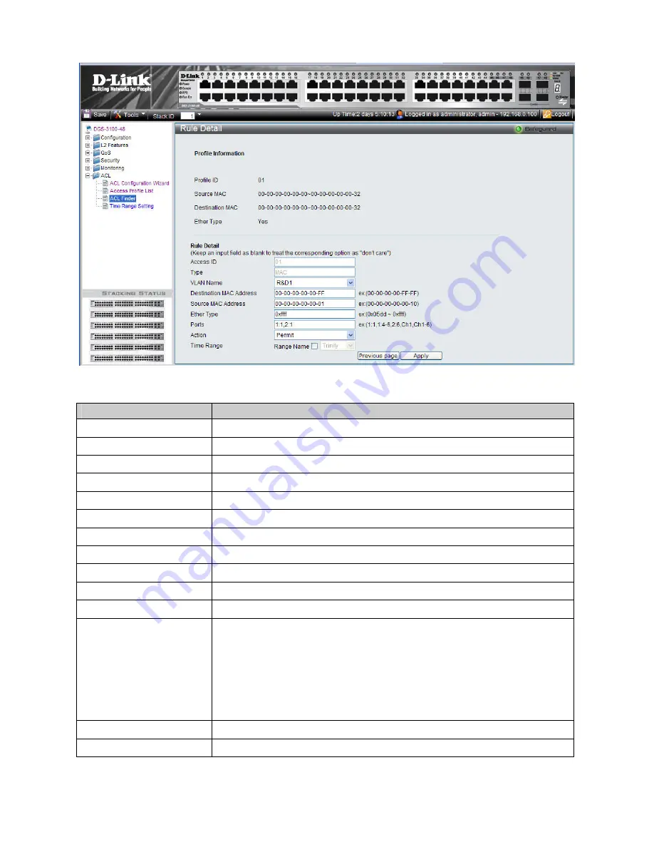 D-Link 3100 24P - DGS Switch - Stackable User Manual Download Page 205