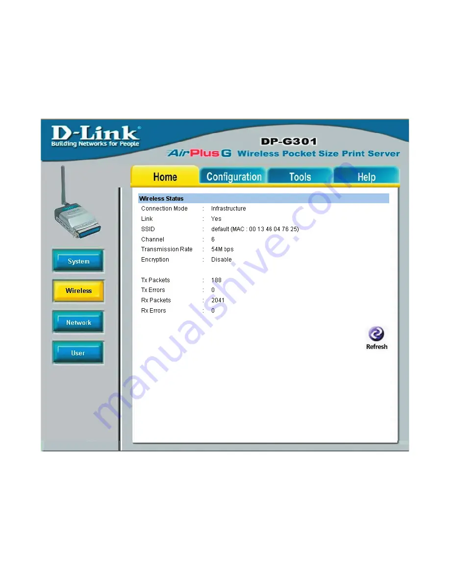 D-Link AirPlus G DP-G301 Manual Download Page 13