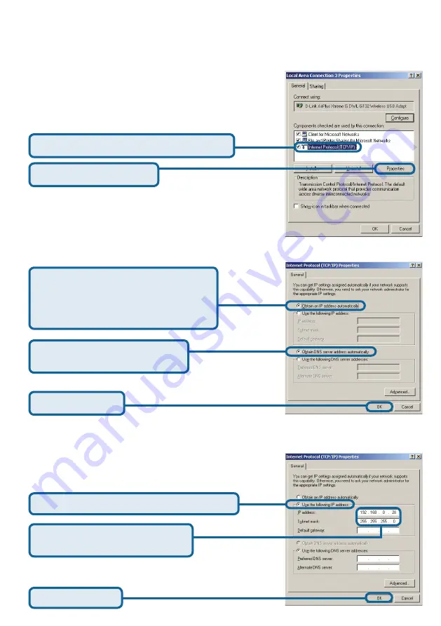 D-Link AirPlus XTREME G DWL-G132 Quick Installation Manual Download Page 47