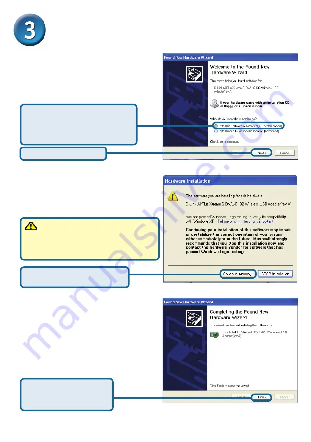 D-Link AirPlus XTREME G DWL-G132 Quick Installation Manual Download Page 149