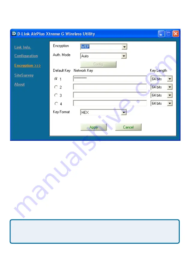 D-Link AirPlus XTREME G DWL-G520 Manual Download Page 15