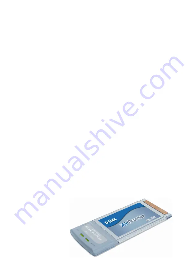 D-Link AirPlus XTREME G DWL-G680 Manual Download Page 5