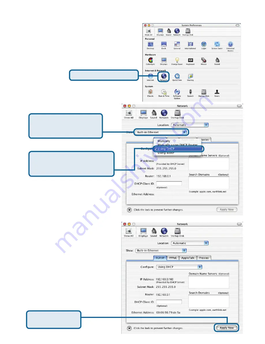 D-Link AirPlus XtremeG Ethernet-to-Wireless Bridge DWL-G810 Quick Installation Manual Download Page 83