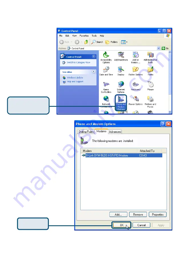 D-Link Conexant HSFi DFM-562IS Quick Installation Manual Download Page 11