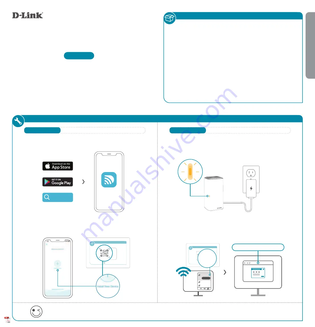 D-Link COVR-X1873 Quick Installation Manual Download Page 1