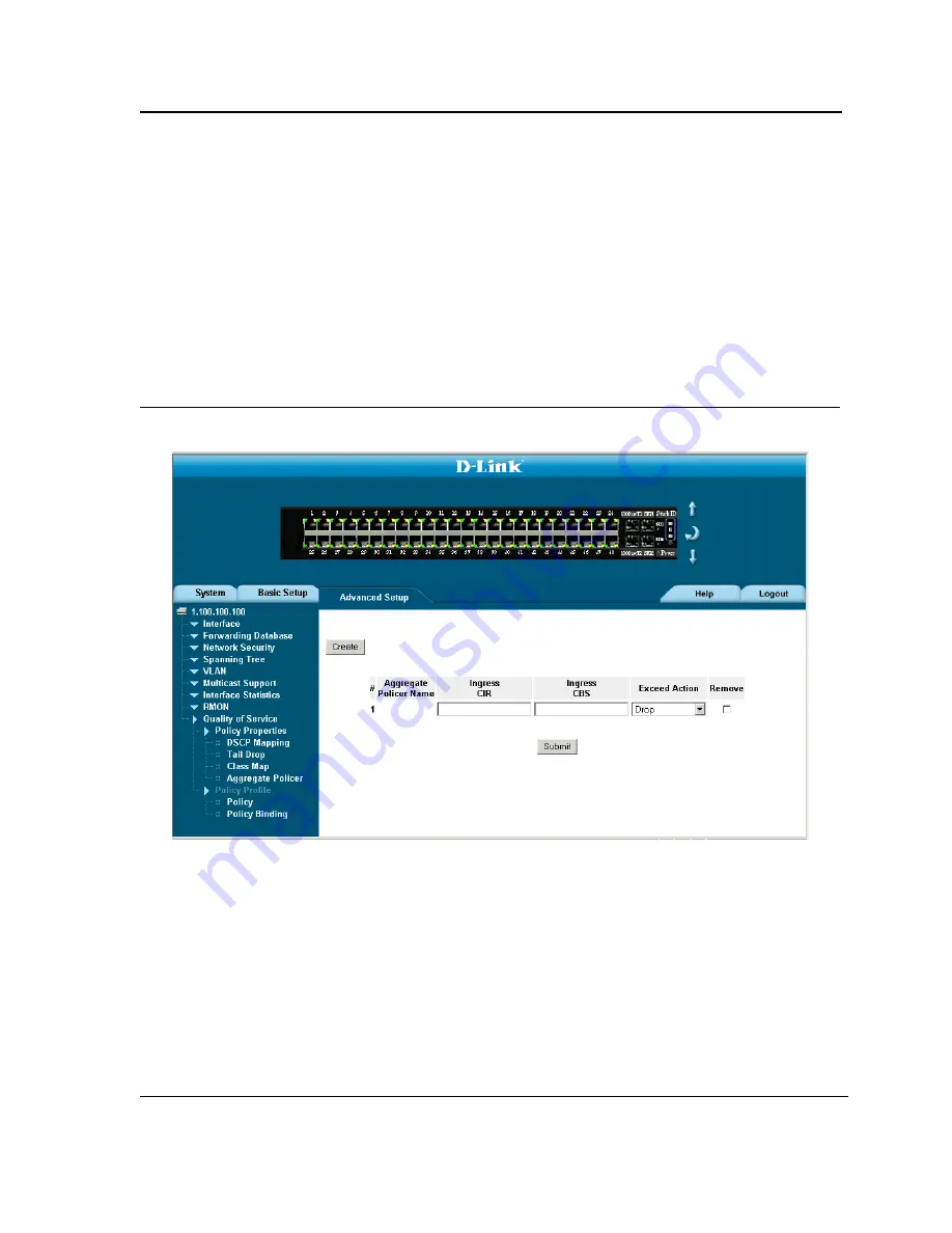 D-Link D DXS-3227 DXS-3227 Скачать руководство пользователя страница 196