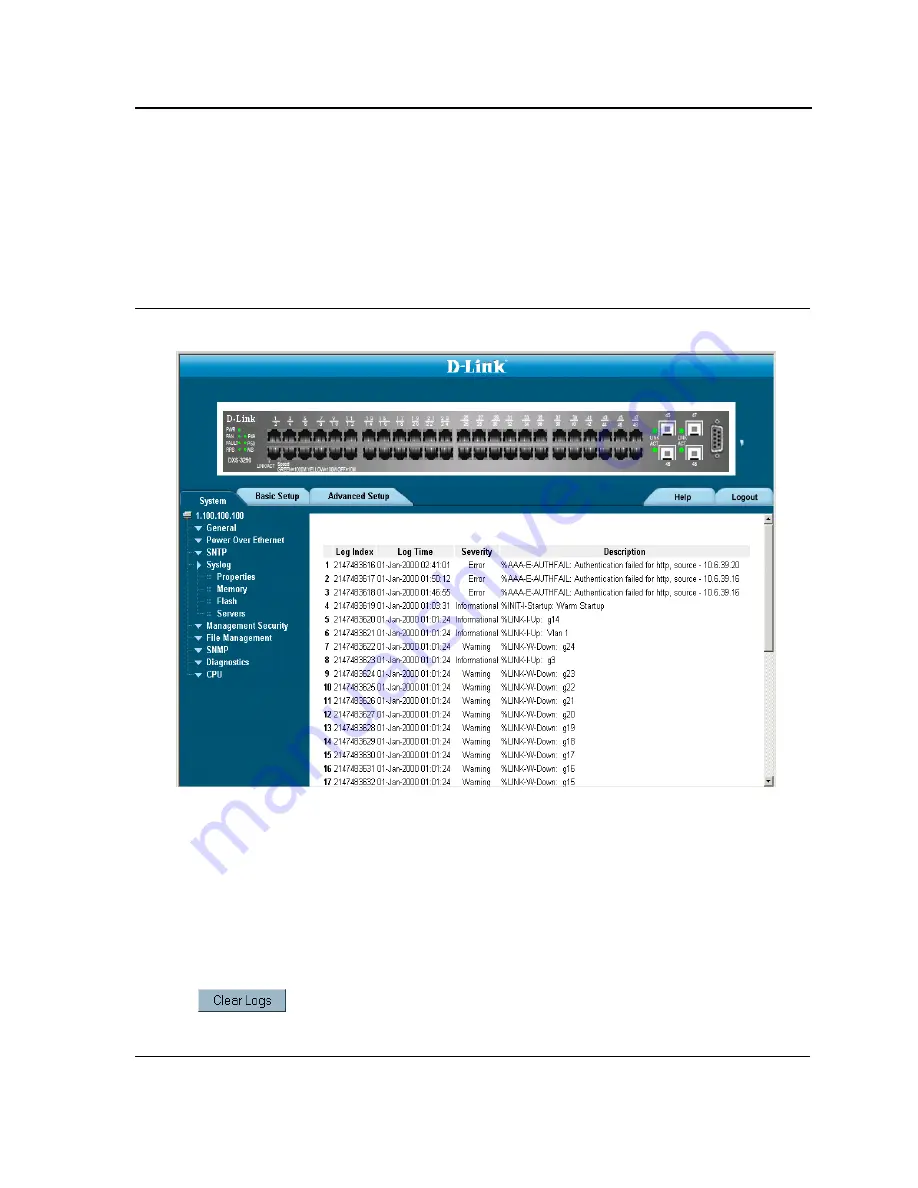 D-Link D DXS-3227 DXS-3227 Web/Installation Manual Download Page 242