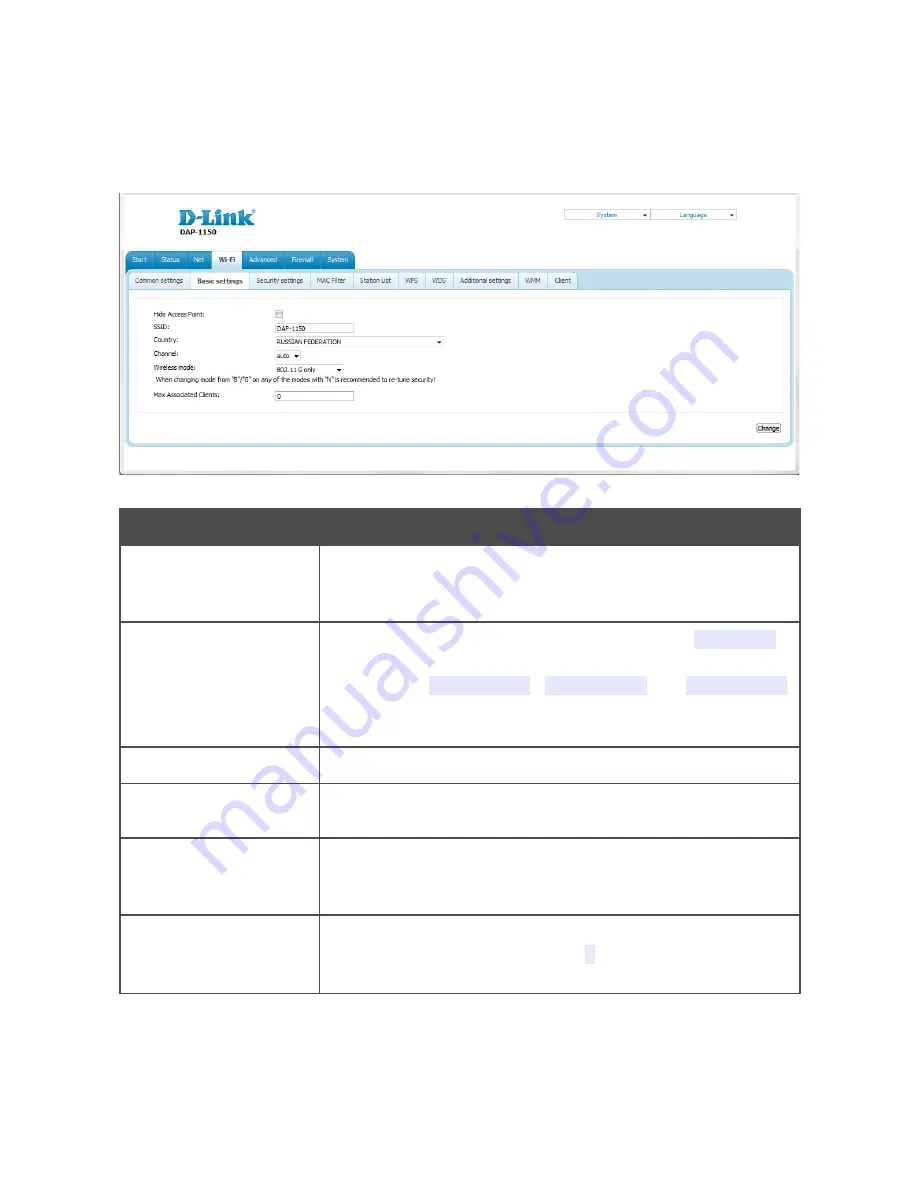 D-Link DAP-1150 User Manual Download Page 42