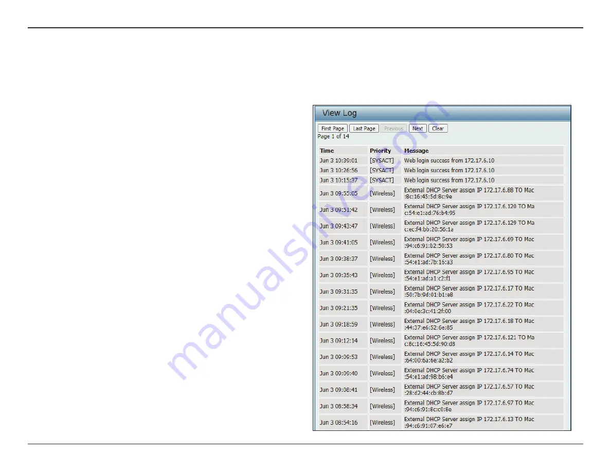 D-Link DAP-2682 User Manual Download Page 72