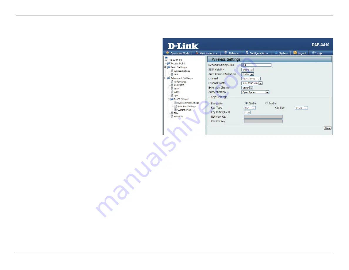 D-Link DAP-3410 User Manual Download Page 18