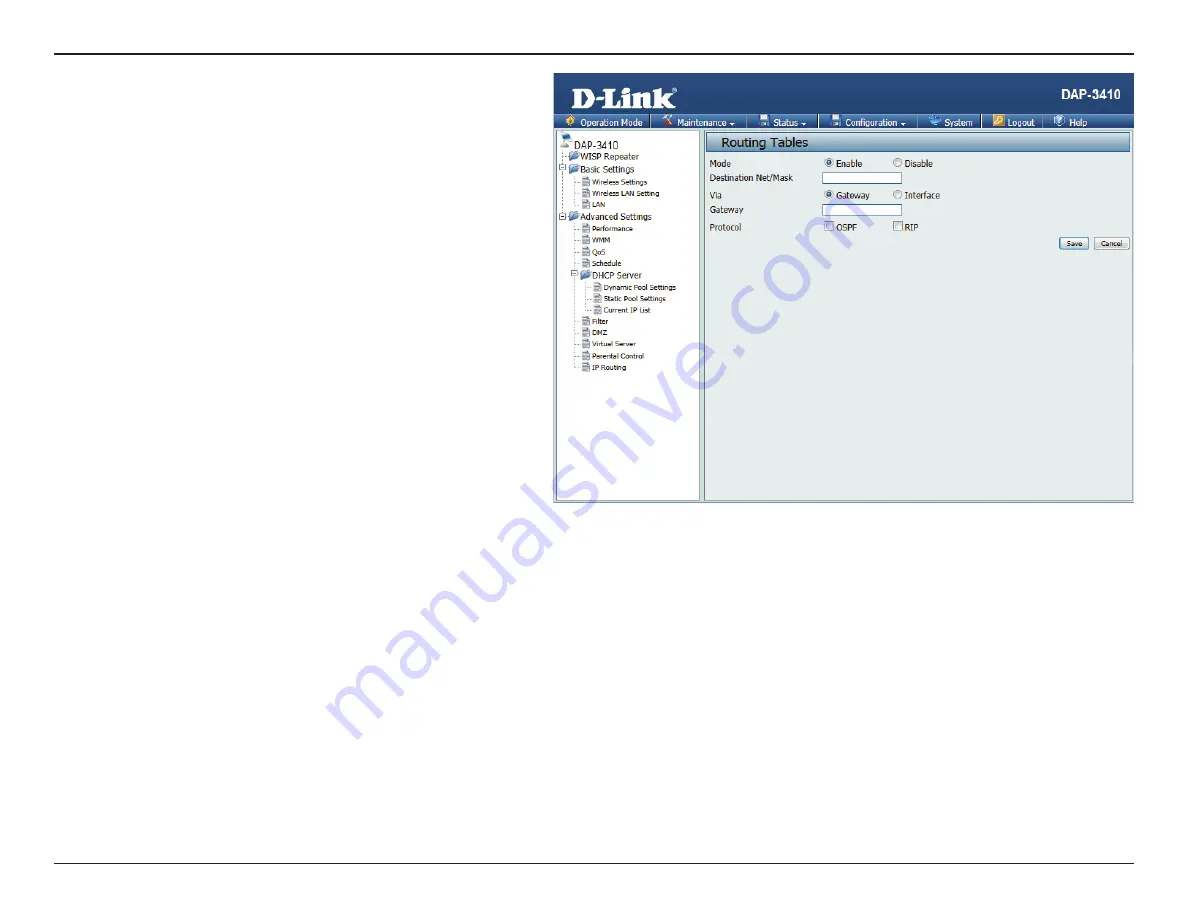 D-Link DAP-3410 User Manual Download Page 44