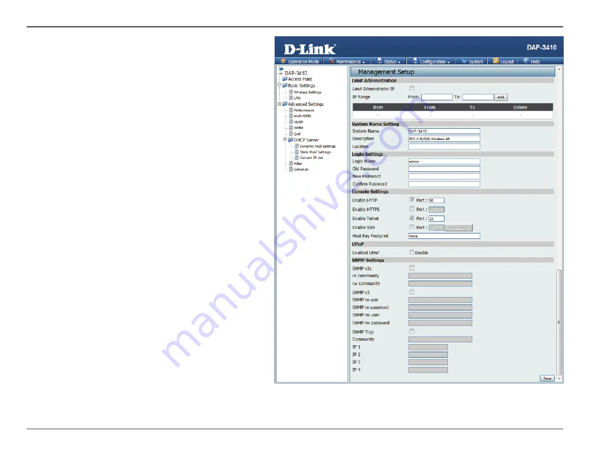 D-Link DAP-3410 User Manual Download Page 47