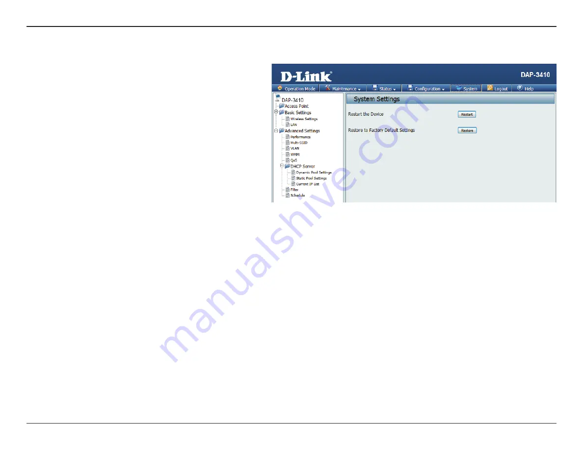 D-Link DAP-3410 User Manual Download Page 59