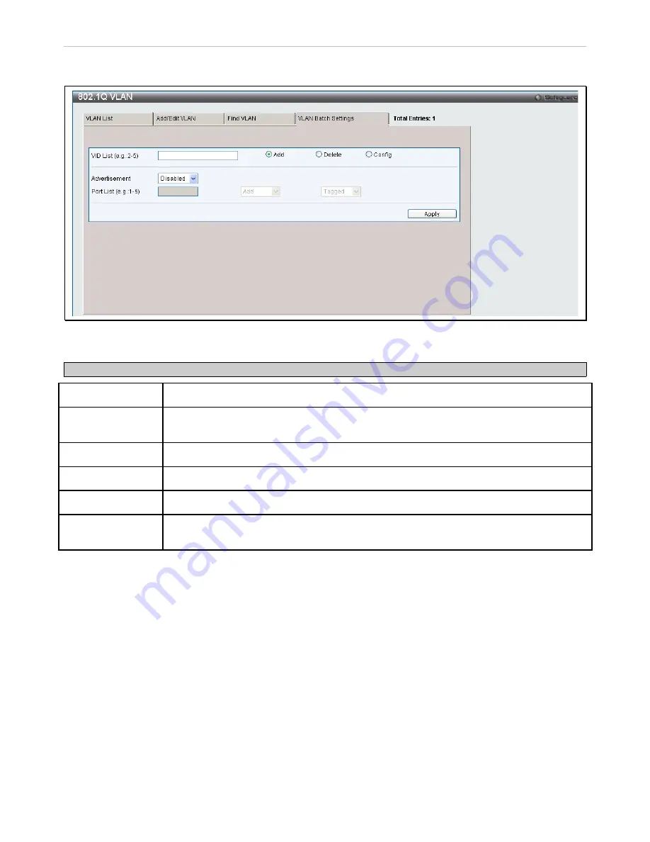 D-Link DAS-3626 User Manual Download Page 106