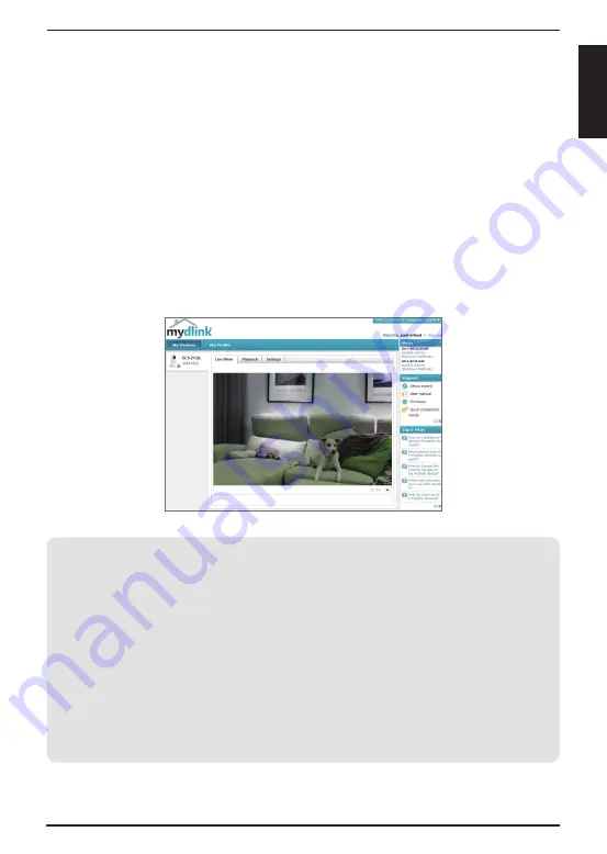 D-Link DCS-2132L Quick Installation Manual Download Page 5