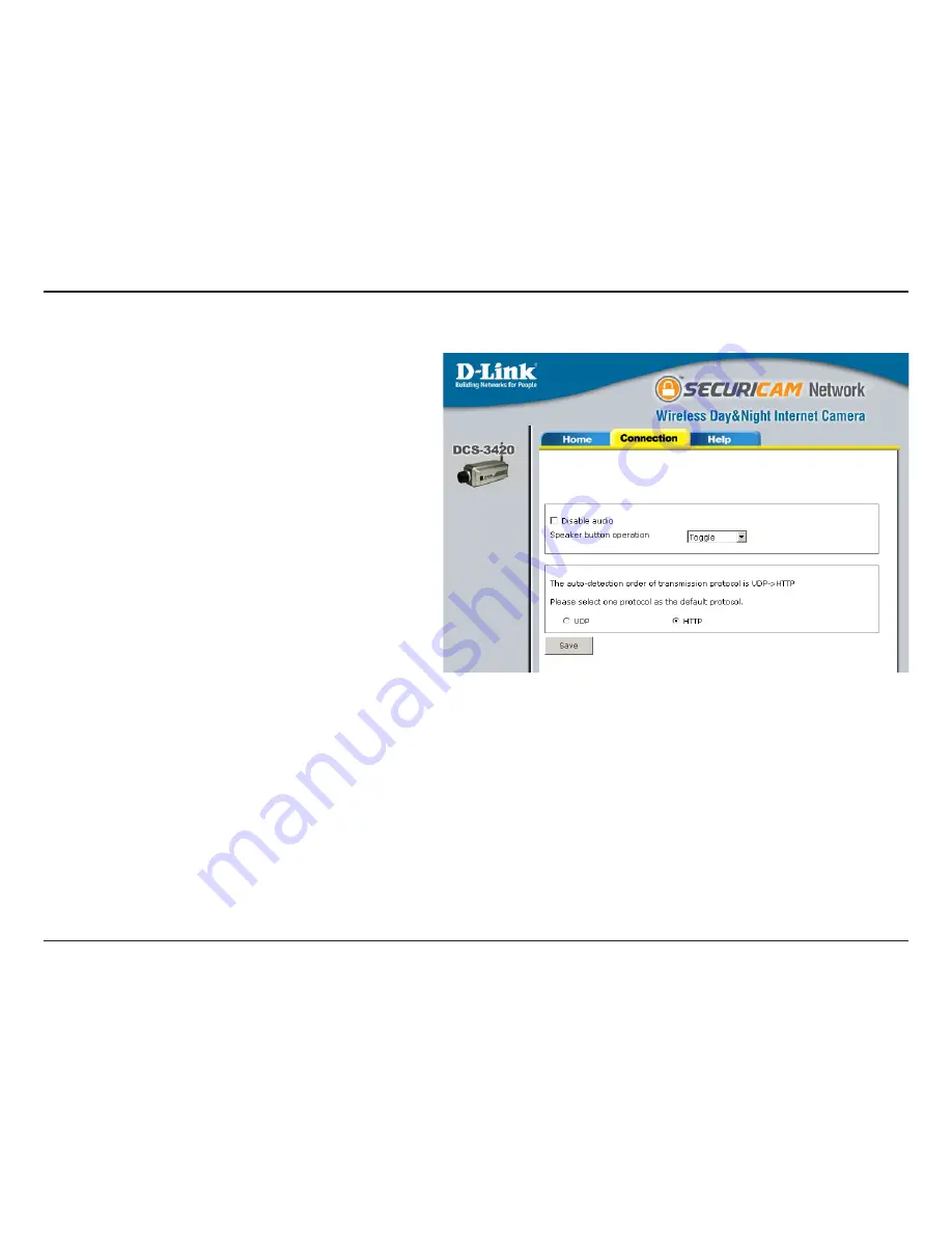 D-Link DCS-3420 User Manual Download Page 32