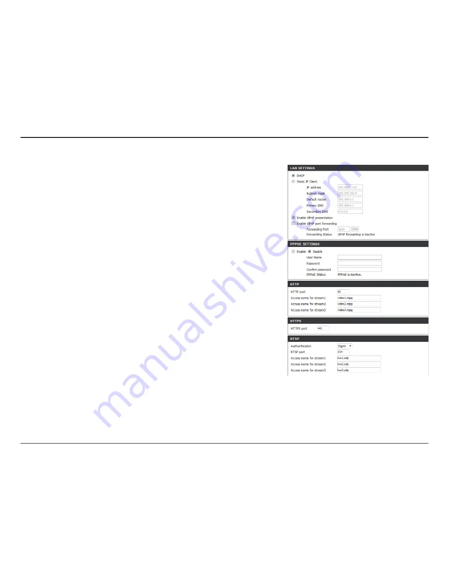 D-Link DCS-4201 User Manual Download Page 25