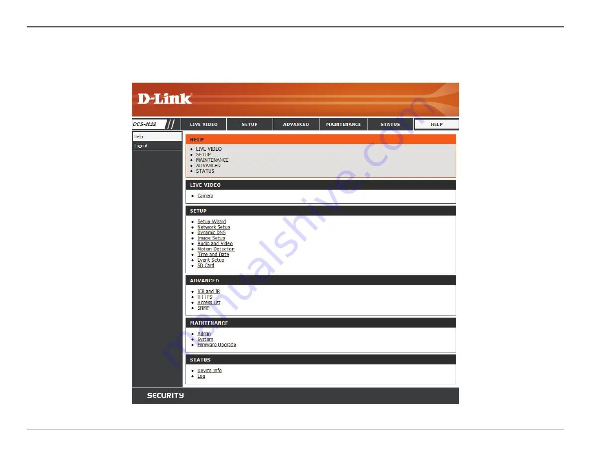 D-Link DCS-4622 User Manual Download Page 53