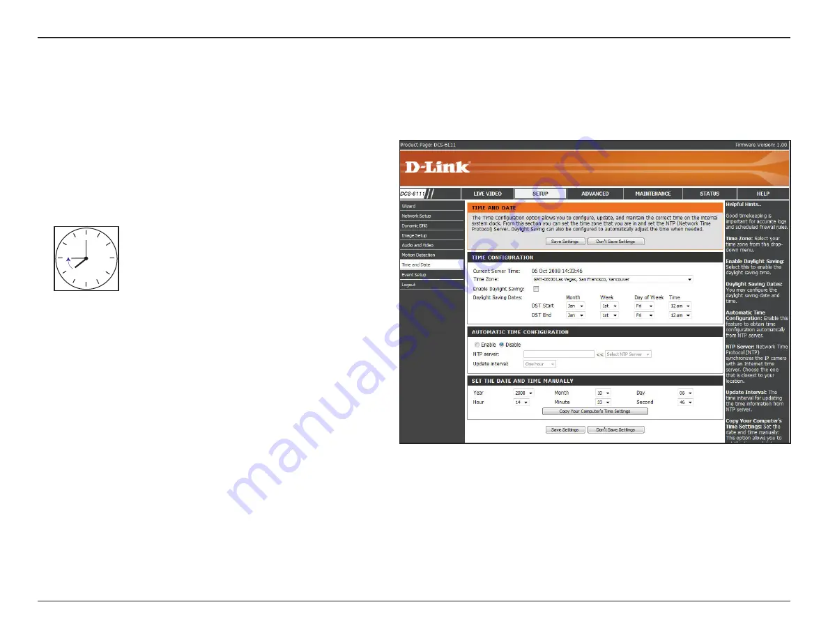 D-Link DCS-6111 User Manual Download Page 56