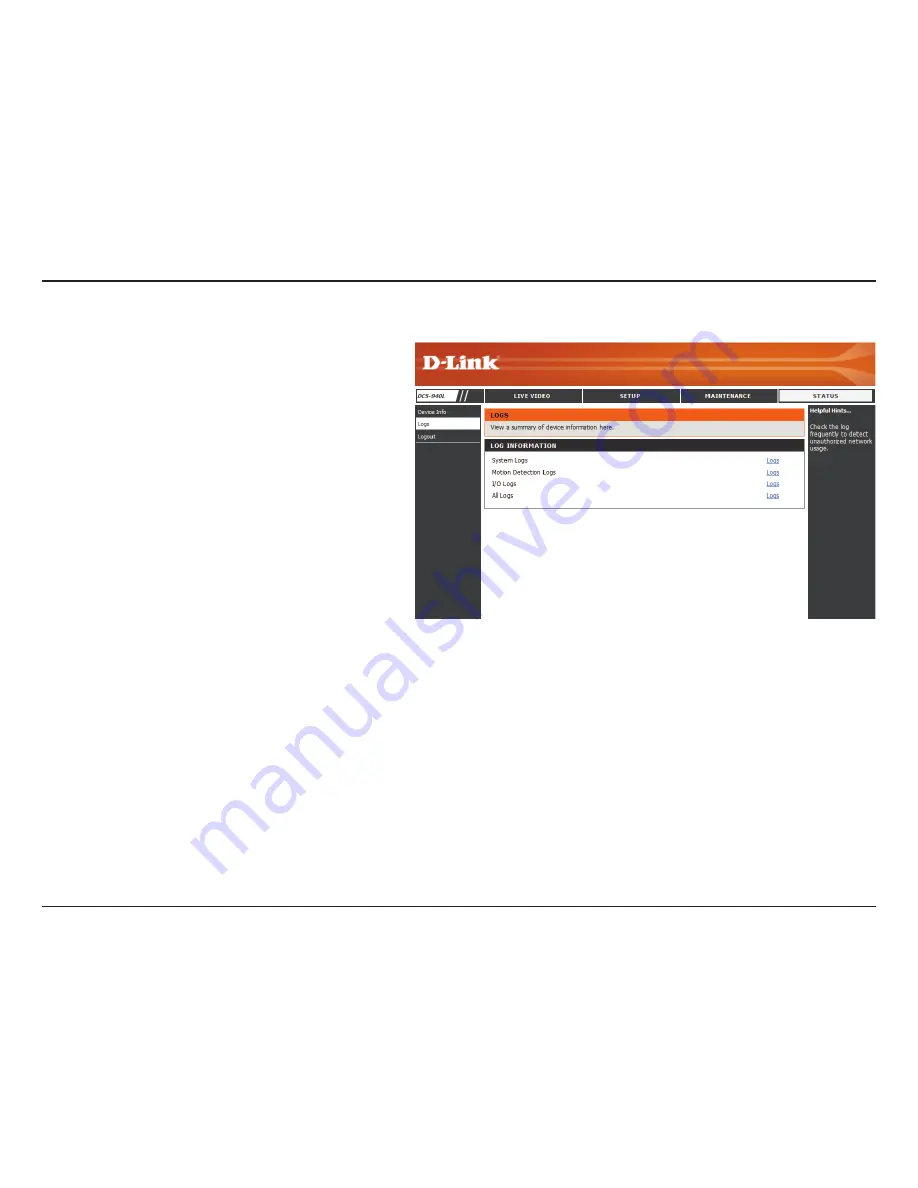 D-Link DCS-940L Manual Download Page 36