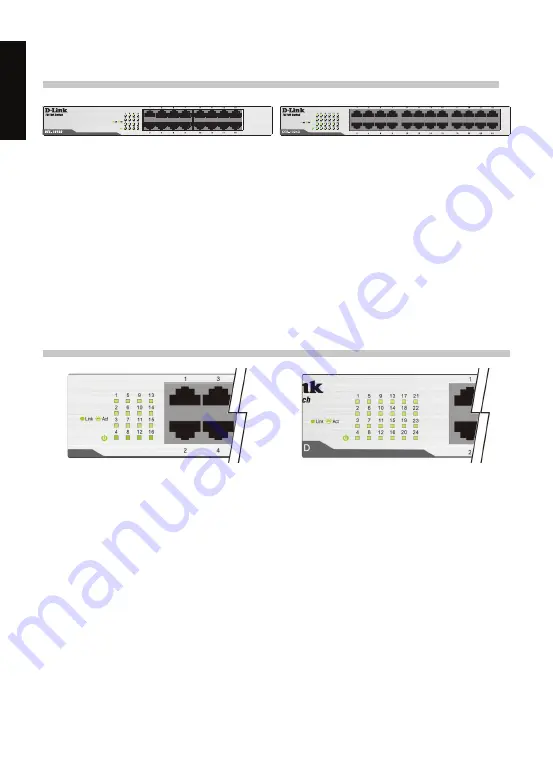 D-Link DES-1016D - Switch Скачать руководство пользователя страница 4