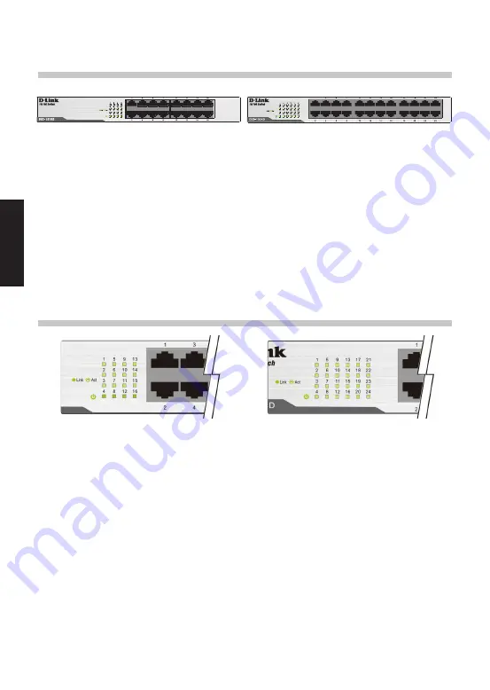 D-Link DES-1016D - Switch Quick Installation Manual Download Page 14