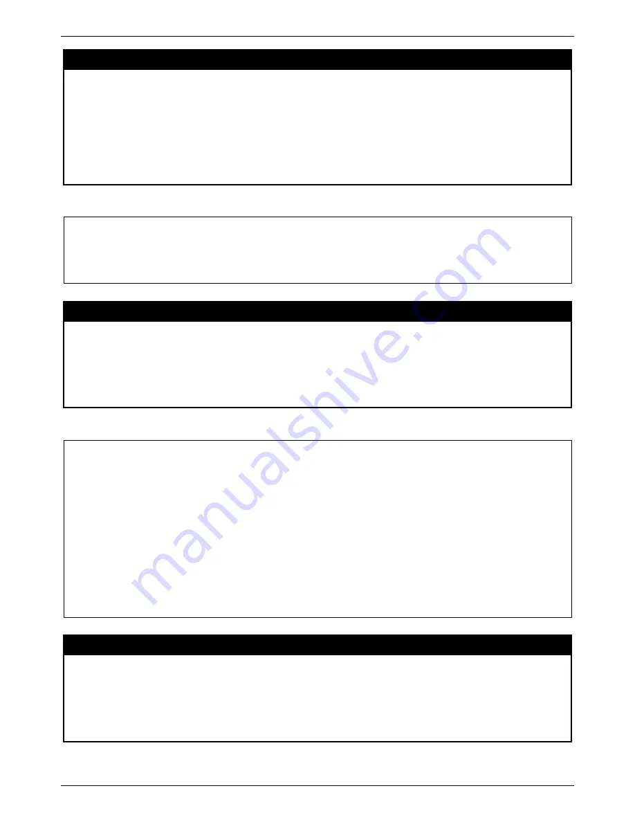 D-Link DES-3528 - xStack Switch - Stackable Cli Reference Manual Download Page 518