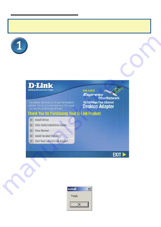 D-Link DFE-538TX Скачать руководство пользователя страница 2