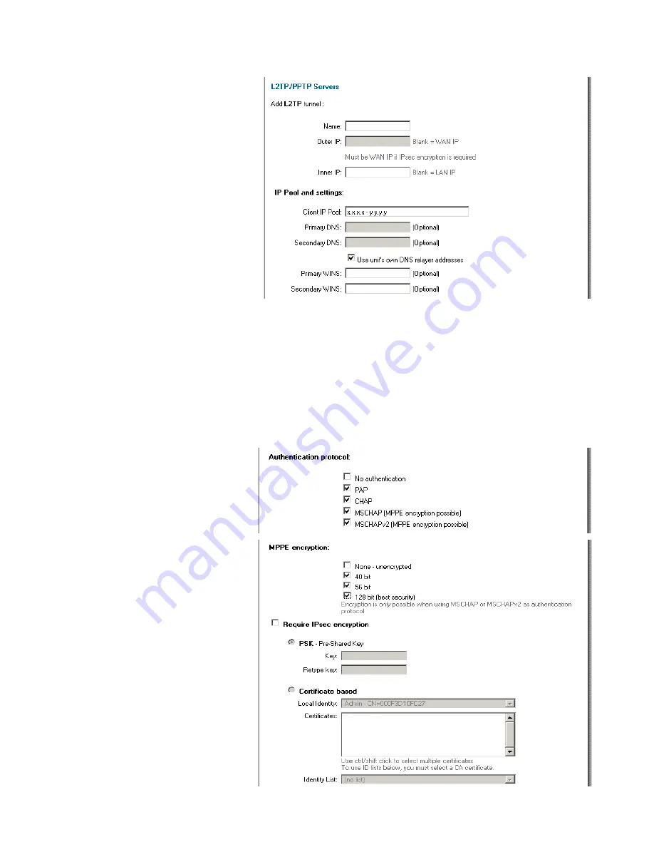 D-Link DFL-1100 - Security Appliance User Manual Download Page 58