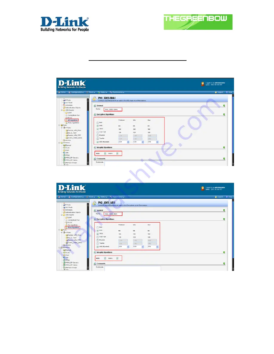 D-Link DFL-800 - Security Appliance Application Note Download Page 5