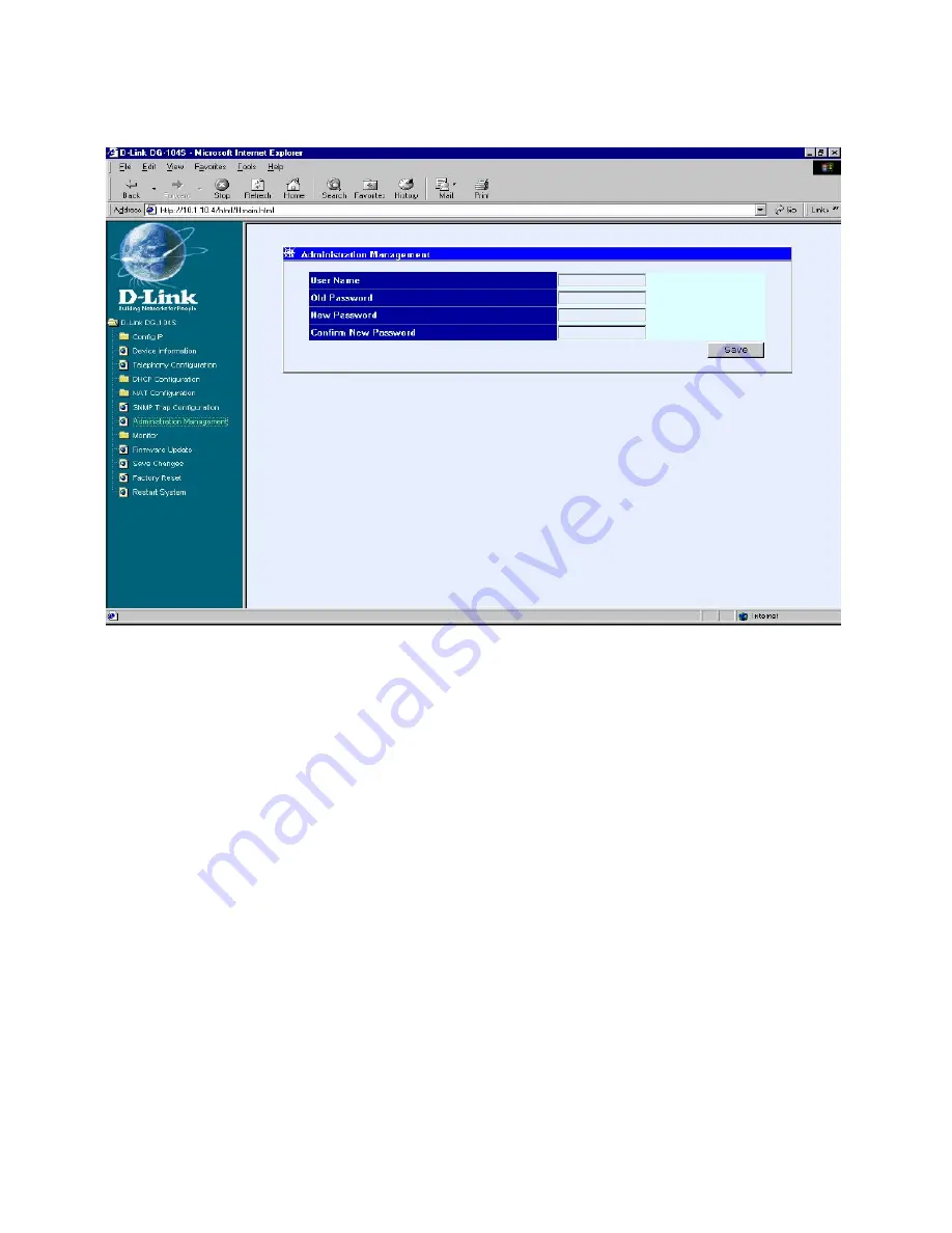 D-Link DG-104S Manual Download Page 43