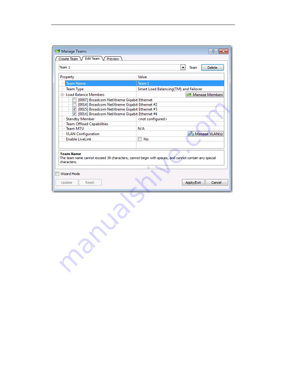 D-Link DGE-560SX User Manual Download Page 121